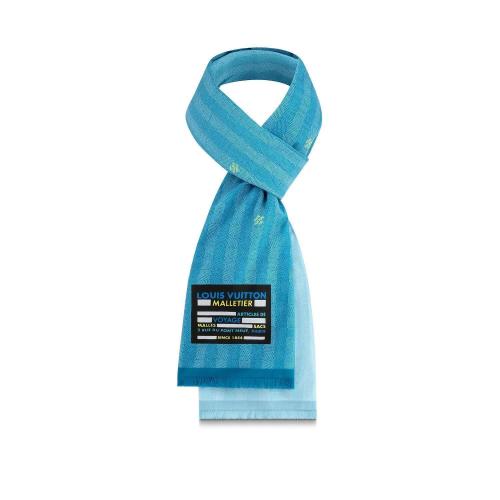  LV路易威登 22年秋冬 男士 圍巾 DAMIER STRIPES 長圍巾 M77584