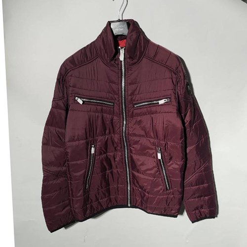 DIESEL/迪賽  男士棉服酒紅色