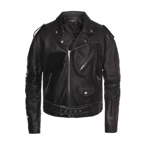 Balenciaga/巴黎世家 男士黑色時(shí)尚休閑夾克 485711 TWH15 1000