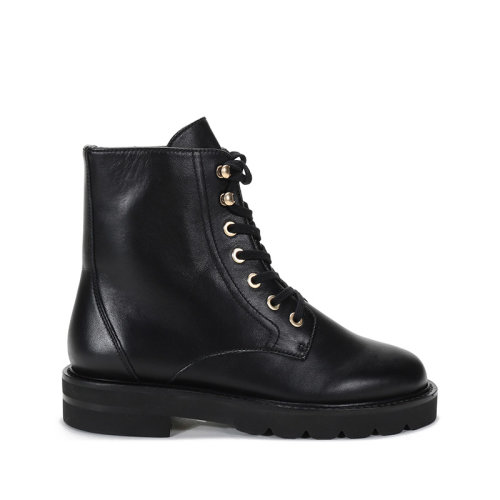 Stuart Weitzman/斯圖爾特韋茨曼 2021款 女士牛皮革系帶短靴 MILA LIFT BOOTIE