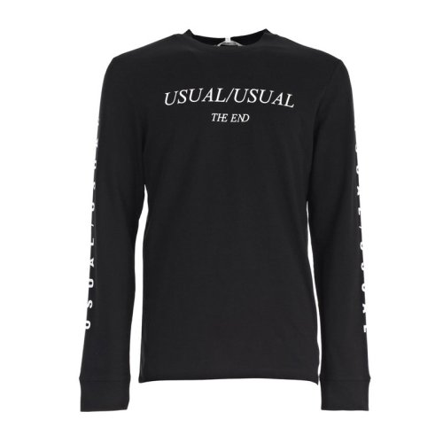 Alexander McQueen/亞歷山大麥昆 棉質(zhì)字母印花長袖男衛(wèi)衣