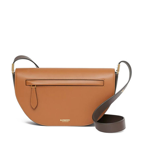 BURBERRY/博柏利 Olympia系列牛皮革埃倫匹亞單肩包 80347071