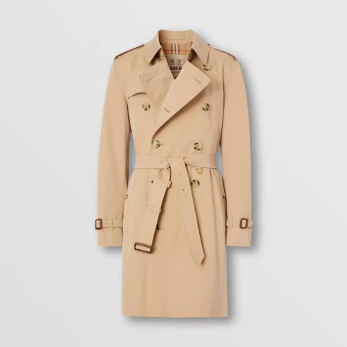  BURBERRY 22年秋冬 男士 肯辛頓版型 – 中長(zhǎng)款 Heritage Trench 風(fēng)衣 80583311