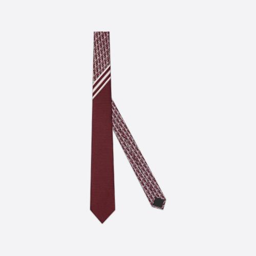  DIOR迪奧 22年秋冬 男士 領(lǐng)帶 Dior 印花領(lǐng)帶 01C1047A0266_C388