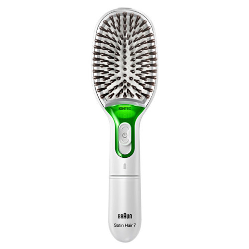 Braun/博朗 離子發(fā)梳 護(hù)發(fā) 防靜電 BR750 IONTEC離子技術(shù)，負(fù)離子滲透系統(tǒng)，一梳消靜電