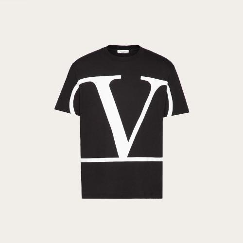  VALENTINO華倫天奴 22年秋冬 男士 短袖T恤 T-SHIRT VLogo Signature XV3MG02T5F60NI 預(yù)定商品1-3周發(fā)貨