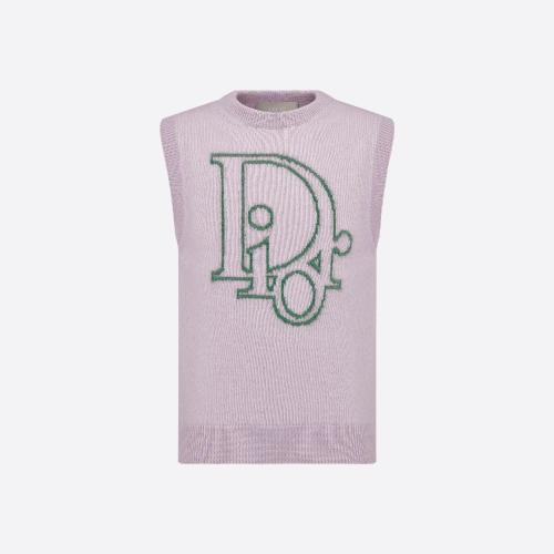  DIOR迪奧 22年秋冬 男士 針織衫 無(wú)袖針織衫 313M646AT503_C486