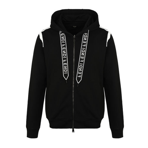 FENDI/芬迪 男士開(kāi)胸衛(wèi)衣男衛(wèi)衣FY0984A2F2