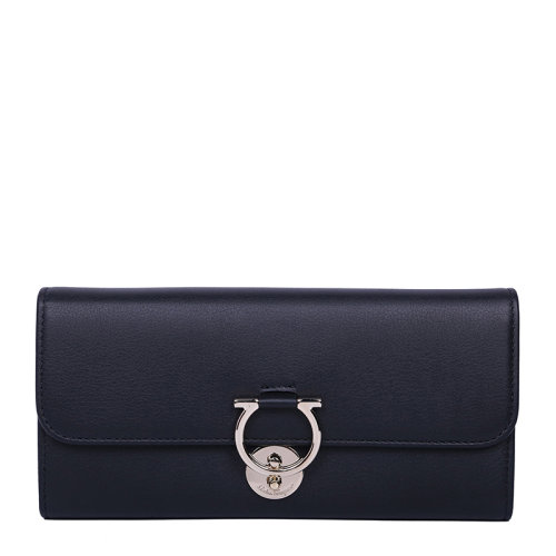 Salvatore Ferragamo/菲拉格慕 女士時尚長款錢包 22-D182-684181（99新S級未使用）