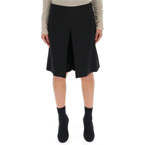 Givenchy/紀(jì)梵希  女裝 時(shí)尚簡(jiǎn)約 傘裙 淑女風(fēng) 高腰 女士黑色半身裙 BW50C011F7-001  HKY0640