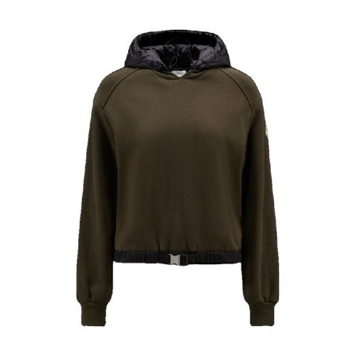  MONCLER蒙可蒙克萊 22年秋冬 女士 長袖T恤 Fleece Hoodie H20938G00012809LC833
