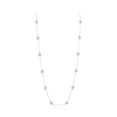  VCA梵克雅寶 22年秋冬 女士 項鏈 Sweet Alhambra長項鏈，16圖案 VCARO85A00 預定商品2-8周發(fā)貨