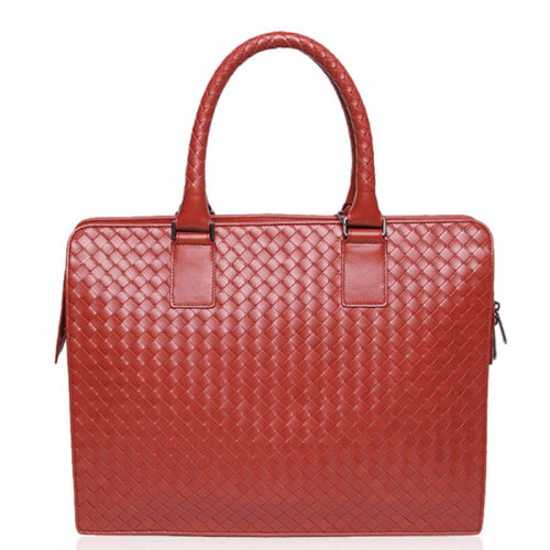 Bottega Veneta/葆蝶家 BV 男士經(jīng)典編織手提公文包 194669V46516329