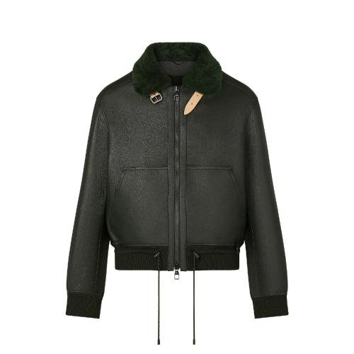  LV路易威登 22年秋冬 男士 夾克 Blouson aviateur en cuir 1A8WVR 1A8WVS 1A8WVT 1A8WVU 1A8W 預(yù)定商品2-6周發(fā)貨