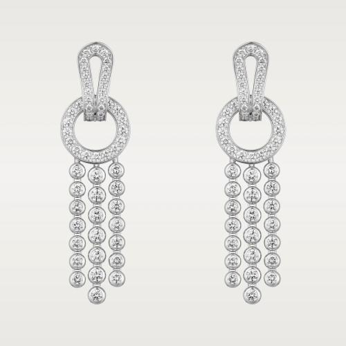  CARTIER 22年秋冬 女士 耳環(huán) Agrafe耳環(huán) 金