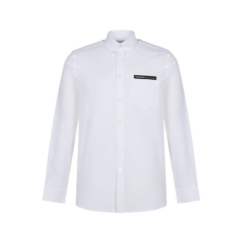 Givenchy/紀(jì)梵希 棉質(zhì)男士長袖襯衫 BM60KZ12AG