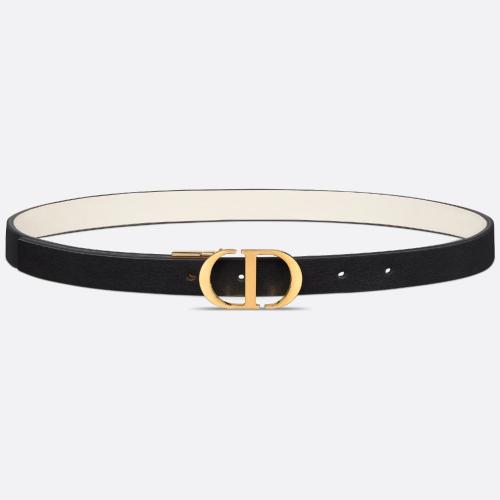  DIOR迪奧 22年秋冬 女士 腰帶 Ceinture 30 Montaigne reversible B0178UWGA_M911 預(yù)定商品1-3周發(fā)貨