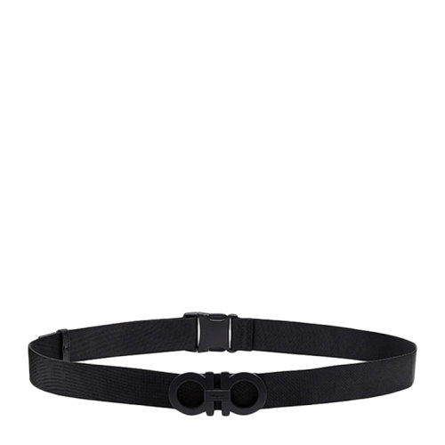 Salvatore Ferragamo/菲拉格慕 黑色小牛皮行李帶 67-A202-729434