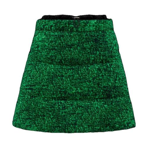  MONCLER蒙可蒙克萊 22年秋冬 女士 半身裙 印紋棉質(zhì)A字半裙 H209E2D00002M163183D