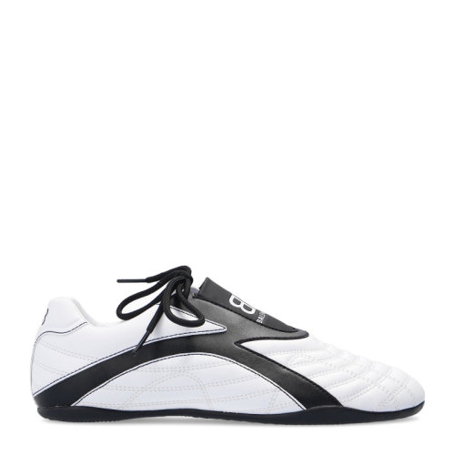 Balenciaga/巴黎世家女士純色皮革經(jīng)典字母徽標(biāo)印花裝飾系帶休閑鞋運(yùn)動鞋平底鞋低幫鞋單鞋女鞋 617539-W2CG1 多色可選