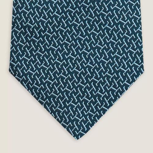  HERMES愛馬仕 22年秋冬 男士 領(lǐng)帶 Cravate Tie 7 H Brides de Gala H339328T 02