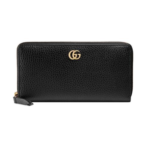  GUCCI古馳 22年秋冬 女士 皮革全拉鏈式錢包 456117 CAO0G 1000 預定商品2-6周發(fā)貨