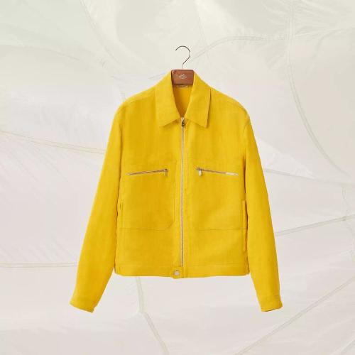  HERMES愛馬仕 22年秋冬 男士 夾克 Blouson droit H252020HA2748