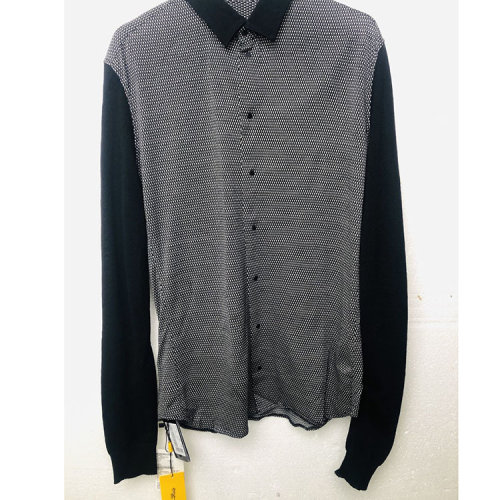 Emporio Armani/安普里奧阿瑪尼 男士黑色針織衫 S1CM2T S149C 042