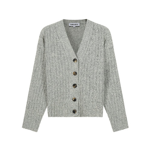 KENZO/高田賢三 女士羊毛/混紡針織衫開襟衫 2CA601 3AA