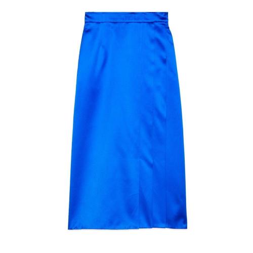  GUCCI古馳 22年秋冬 女士 真絲硬緞半身裙 664421 ZHS84 4256