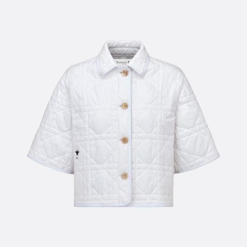  DIOR迪奧 22年秋冬 女士 夾克 Blouse a manches courtes Macrocannage 227B69A2827_X0100
