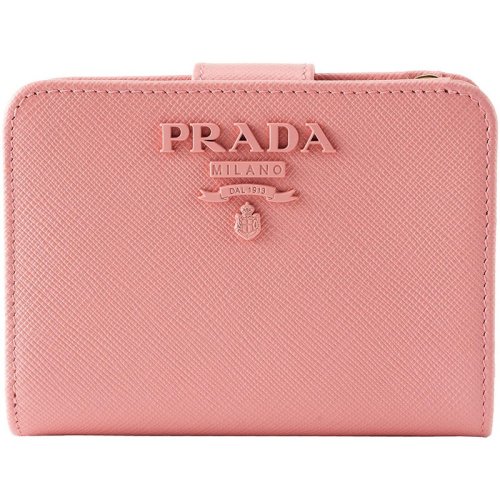  PRADA/普拉達(dá) 女士粉色皮革錢包 1ML018 2EBW F0442 PLSX