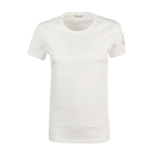 Moncler/蒙克萊  盟克睞女裝 女士棉質(zhì)時尚休閑圓領(lǐng)春夏短袖T恤 8C71600V8102033