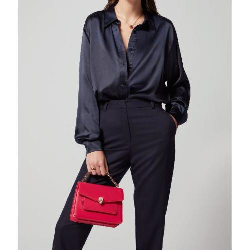  BVLGARI寶格麗 22年秋冬 女士 手提包 SERPENTI FOREVER MAXI CHAIN SAC a BANDOULIERE 292030