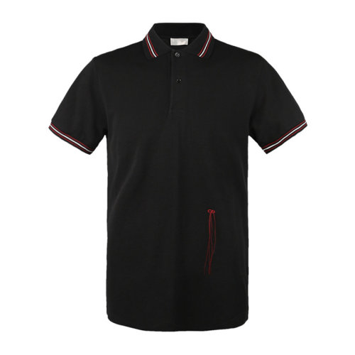 Dior Homme/迪奧桀傲 男裝 服飾 黑色棉質(zhì)男士短POLOT恤 男士短POLO