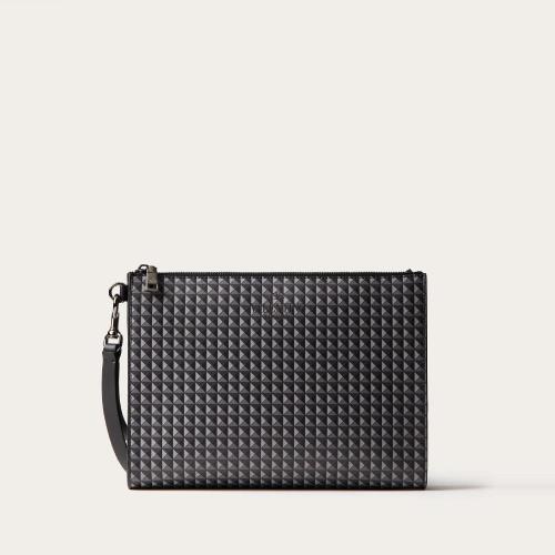  VALENTINO華倫天奴 22年秋冬 男士 手拿包 POCHETTE MINI STUD 1Y2P0T86ATJ6V1