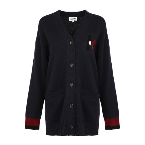 KENZO/高田賢三 女士開胸針織衫女士針織衫/毛衣FA62CA535