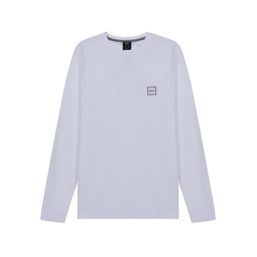 HUGO BOSS/雨果博斯 男士長袖T恤 男士棉質(zhì)圓領(lǐng)長袖T恤 50459456