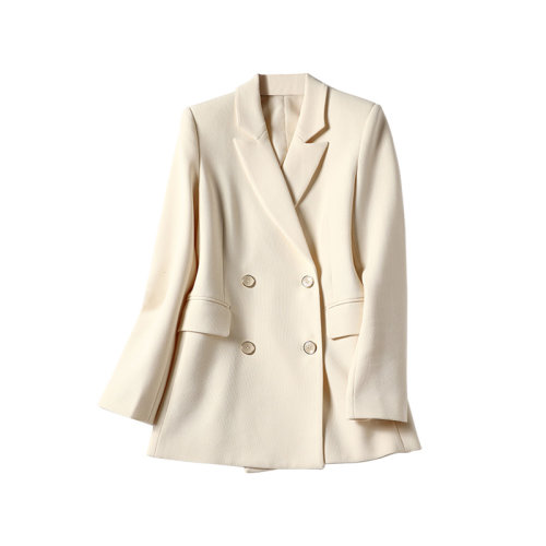 GeleiStory/GeleiStory  后背開叉氣質(zhì)小西裝休閑百搭上衣修身西服外套   女士西服