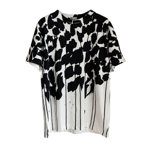 DIOR/迪奧 藝術(shù)家佩蒂伯恩合作款潑墨男士短袖T恤943J602F0554  be