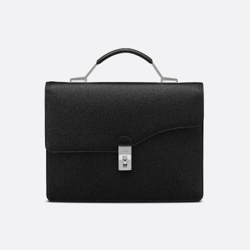  DIOR迪奧 22年秋冬 男士 公文包 Dior Elite 公文包 1GABR146YMJ_H43E 預(yù)定商品1-3周發(fā)貨