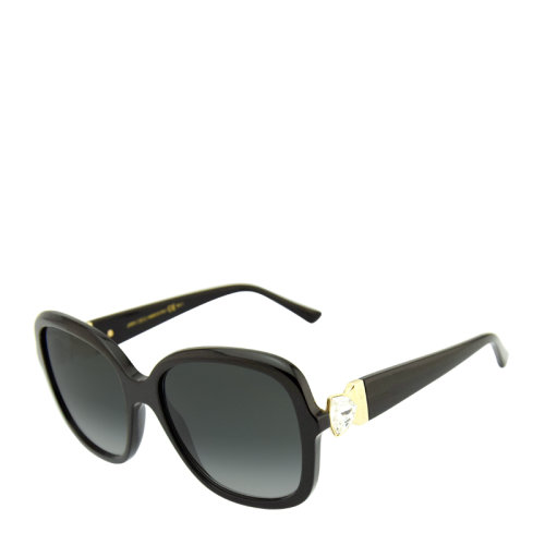 Jimmy Choo/周仰杰 太陽鏡 墨鏡 大框 黑色 經(jīng)典 復(fù)古 大氣 百搭 街拍 氣質(zhì)  SADIE/S 56mm