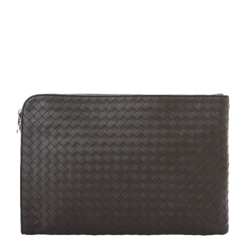 Bottega Veneta 寶緹嘉 男士牛皮編織商務(wù)休閑手拿包