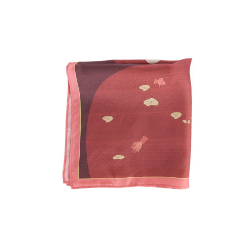 nisiss/怡夕荷塘月色絲巾N163SR56