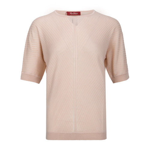 Max Mara Studio/Max Mara Studio  女裝 服飾 圓領(lǐng)中袖時(shí)尚休閑 女士針織衫毛衣T恤