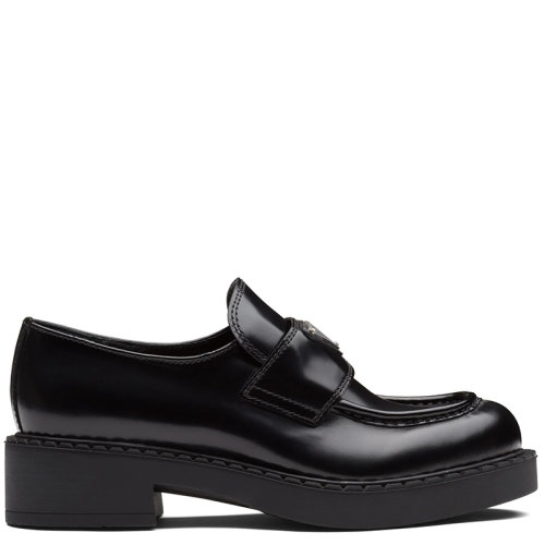 PRADA/普拉達  女士黑色亮面皮革樂福鞋1D246M_ULS_F0002_F_B050