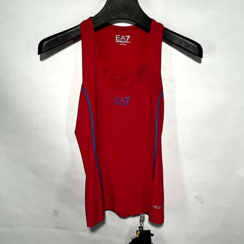 Emporio Armani/安普里奧阿瑪尼 玫紅色女士運動吊帶背心