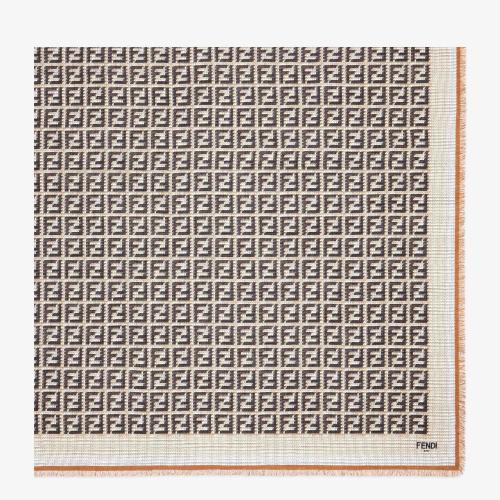  FENDI芬迪 22年秋冬 女士 圍巾 FF shawl FXT069AKO3F0CJD
