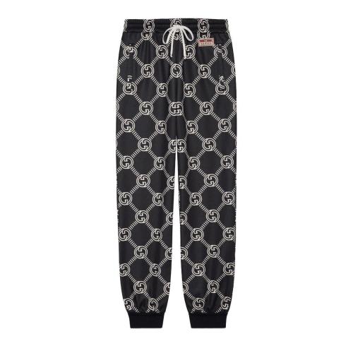  GUCCI古馳 22年秋冬 女士 互扣式雙G慢跑長(zhǎng)褲 683269 XJD1I 1289