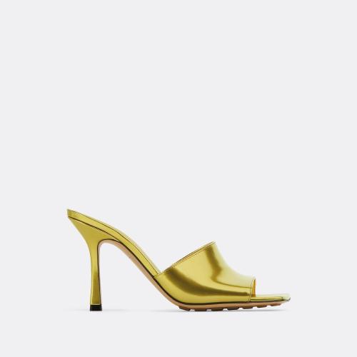  BV葆蝶家 22年秋冬 女士 高跟涼鞋 mules stretch 610538V2BG08265